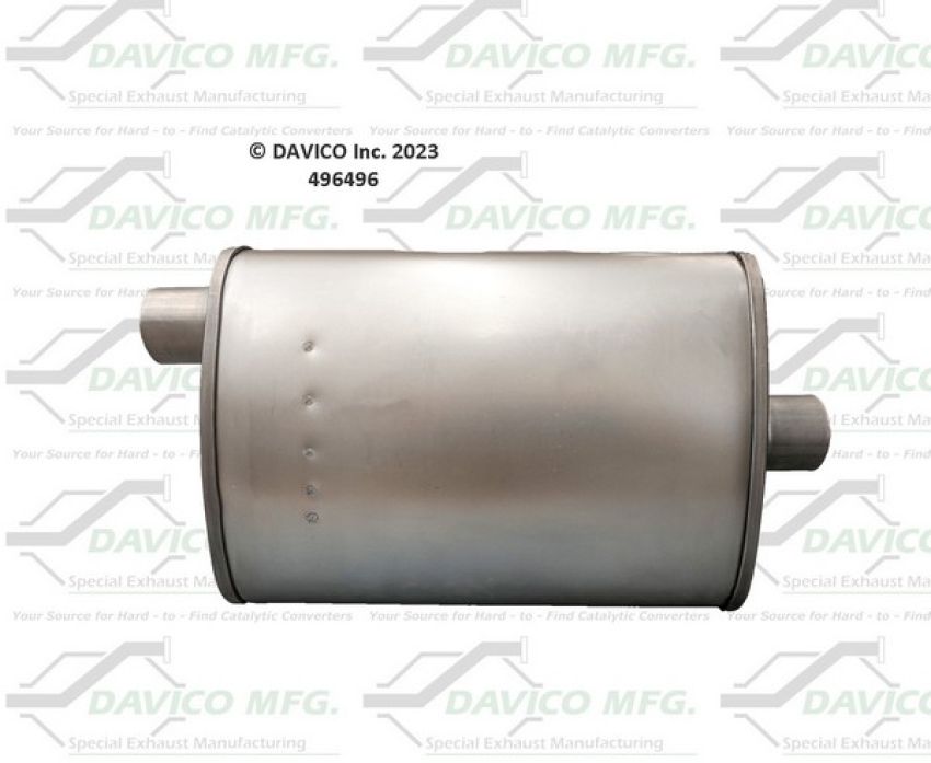 Davico Mfg 496496 Universal Fit Muffler