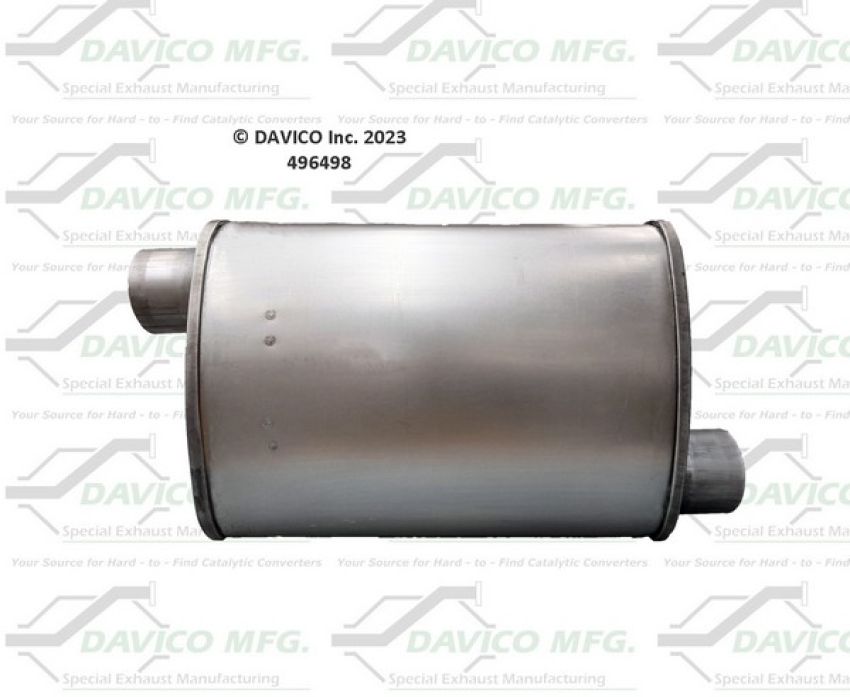Davico Mfg 496498 Universal Fit Muffler