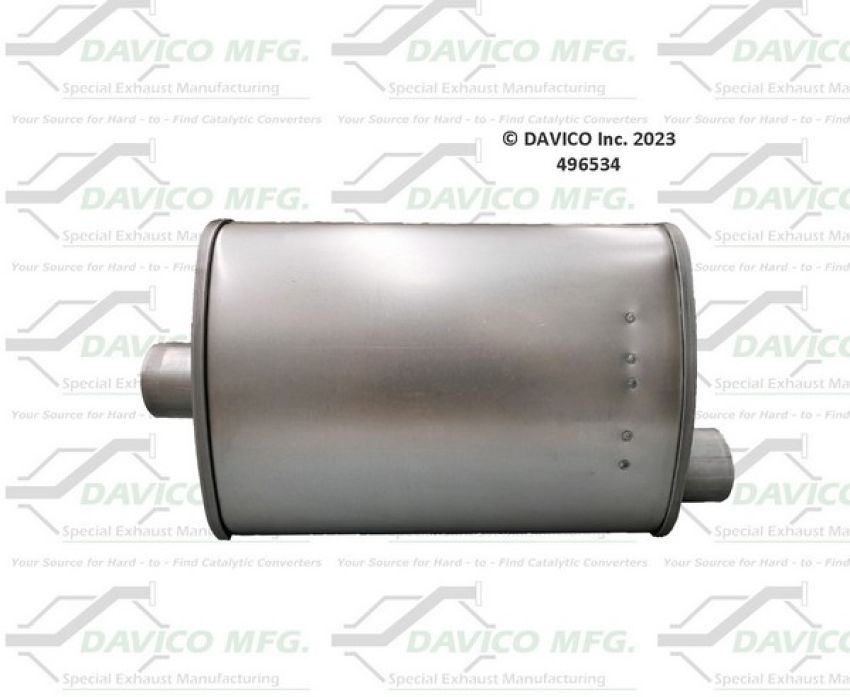 Davico Mfg 496534 Universal Fit Muffler
