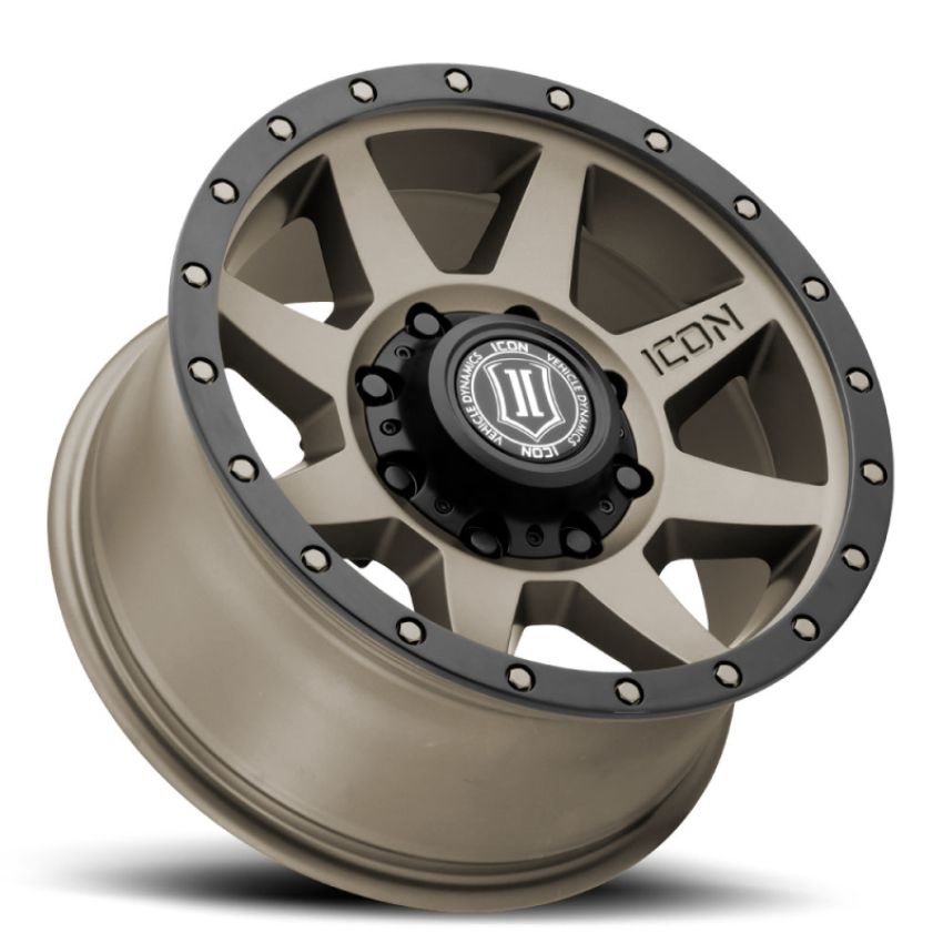 ICON 1817858150BR Rebound 17x8.5 8x170 6mm Offset 5in BS 125mm Bore Bronze Wheel