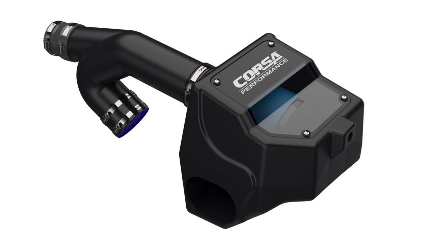 Corsa Performance 498356 Closed Box Air Intake With Donaldson Powercore® Dry Filter