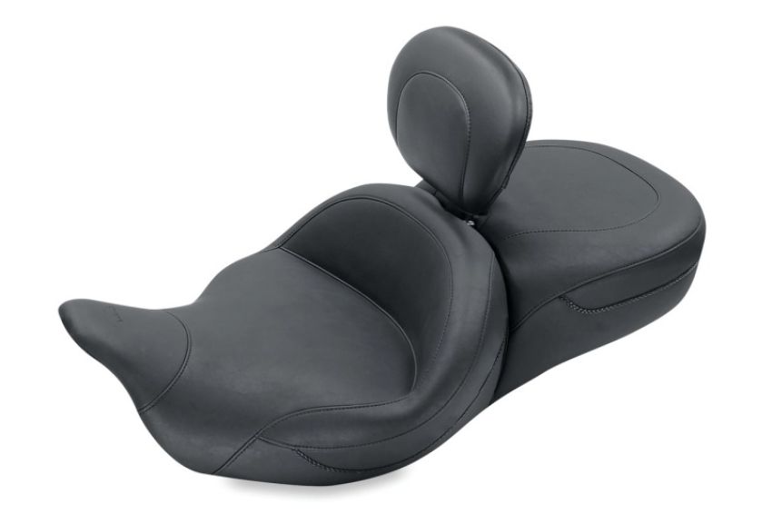 Mustang Motorcycle 79556 Mustang 08-21 Harley Electra Glide, Rd Glide, Rd King ,Str Glide Super Touring 1PC Seat - Black