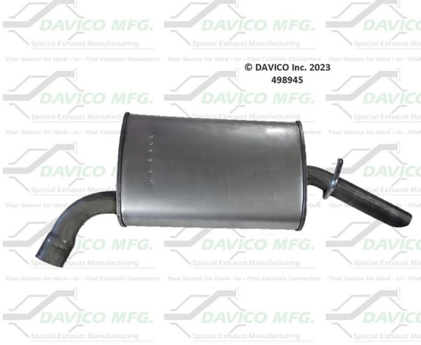 Davico Mfg 498945 Direct fit Muffler