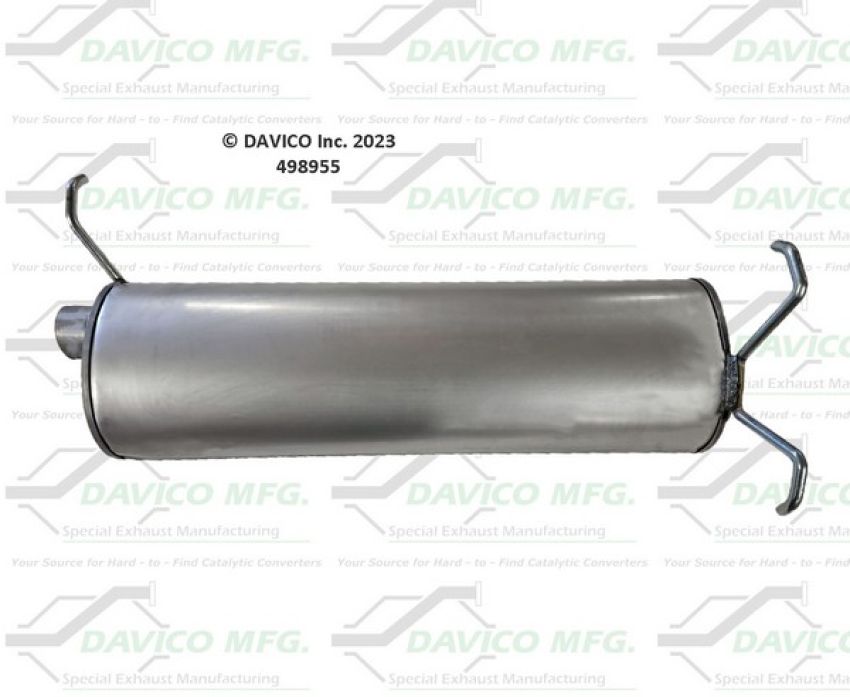 Davico Mfg 498955 Direct fit Muffler