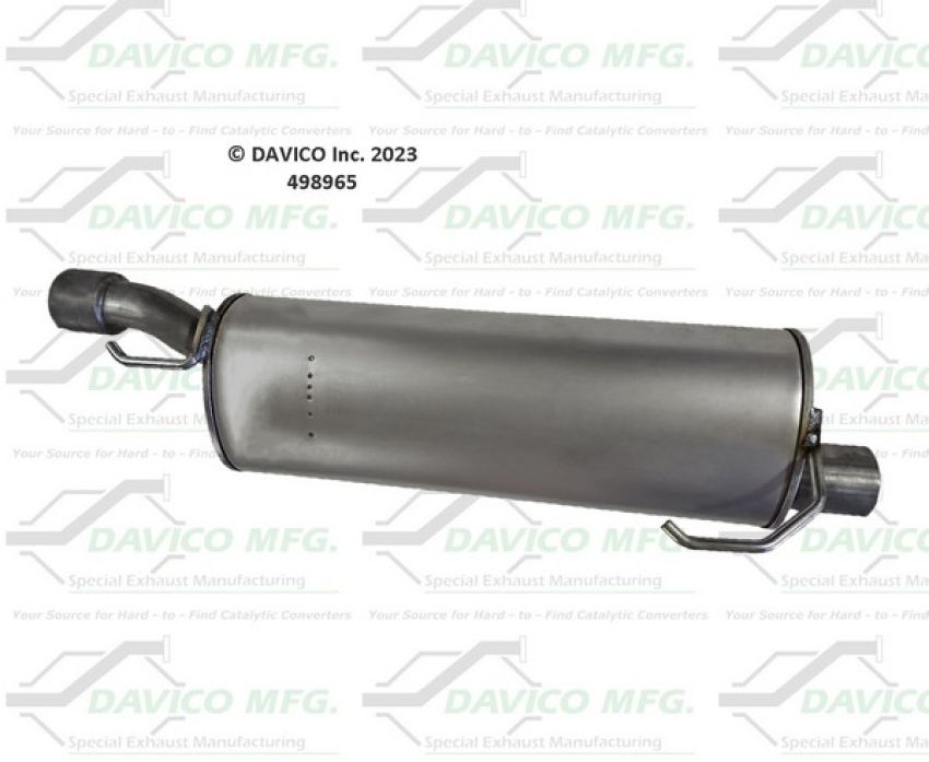 Davico Mfg 498965 Direct fit Muffler