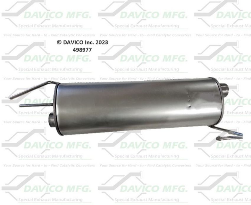 Davico Mfg 498977 Direct fit Muffler