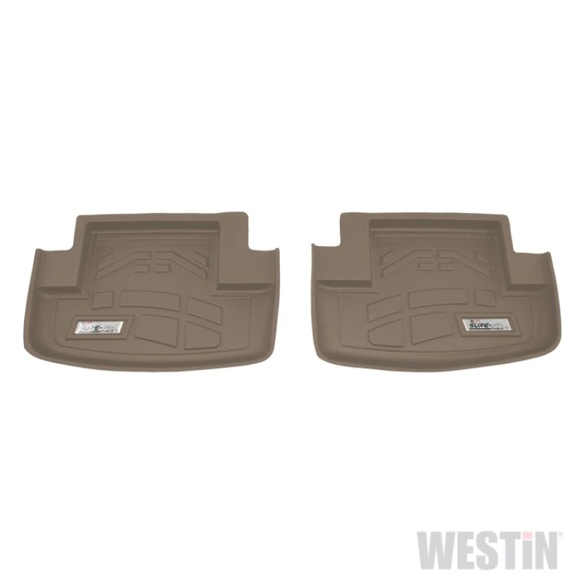 Westin 72-133092 2015-2018 Ford Mustang Wade Sure-Fit Floor Liners 2nd Row - Tan