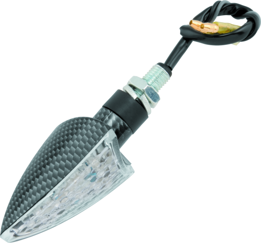 BikeMaster 266232 LED Spear Pair Carbon