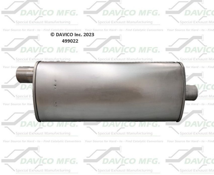 Davico Mfg 499022 Universal Fit Muffler