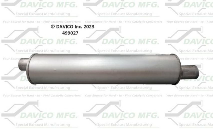 Davico Mfg 499027 Universal Fit Muffler