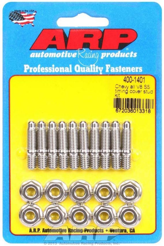ARP ARP400-1401 S/S Timing Cover Stud Kit