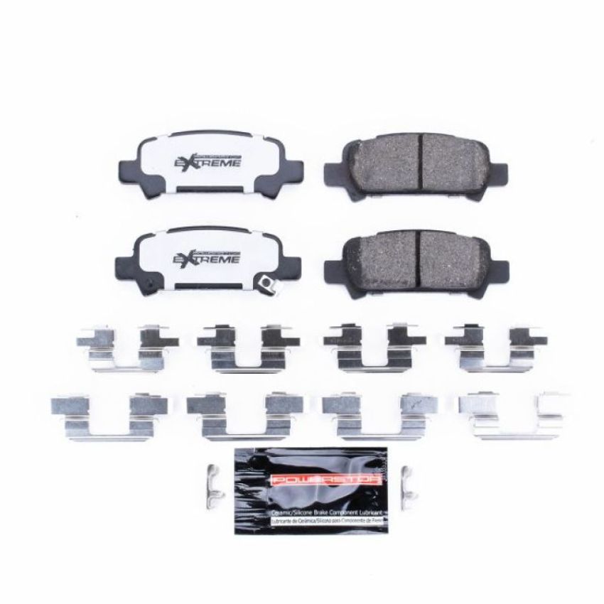 PowerStop Z26-770 PowerStop - Z26 Performance Carbon-Fiber Ceramic Brake Pads with Hardware Kit