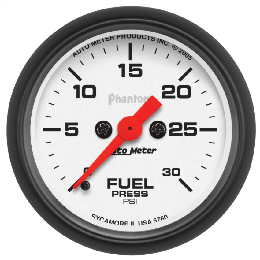 AutoMeter 5760 GAUGE, FUEL PRESSURE, 2 1/16