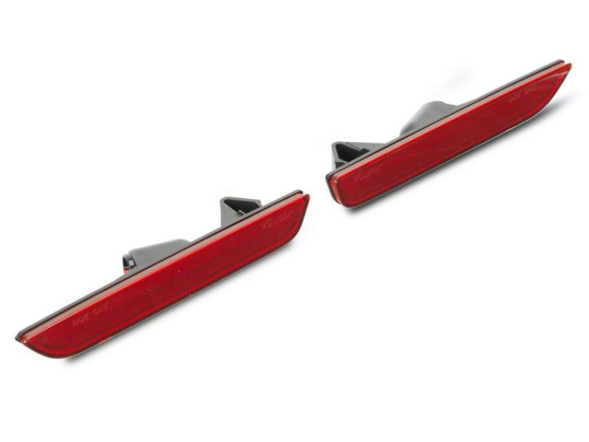 Raxiom 428414 10-14 Ford Mustang Axial Series LED Rear Marker Lights- Red