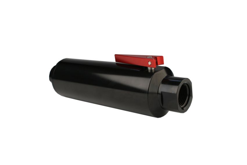 AEROMOTIVE AFS12332 Fuel Filter w/Shut-Off -12an