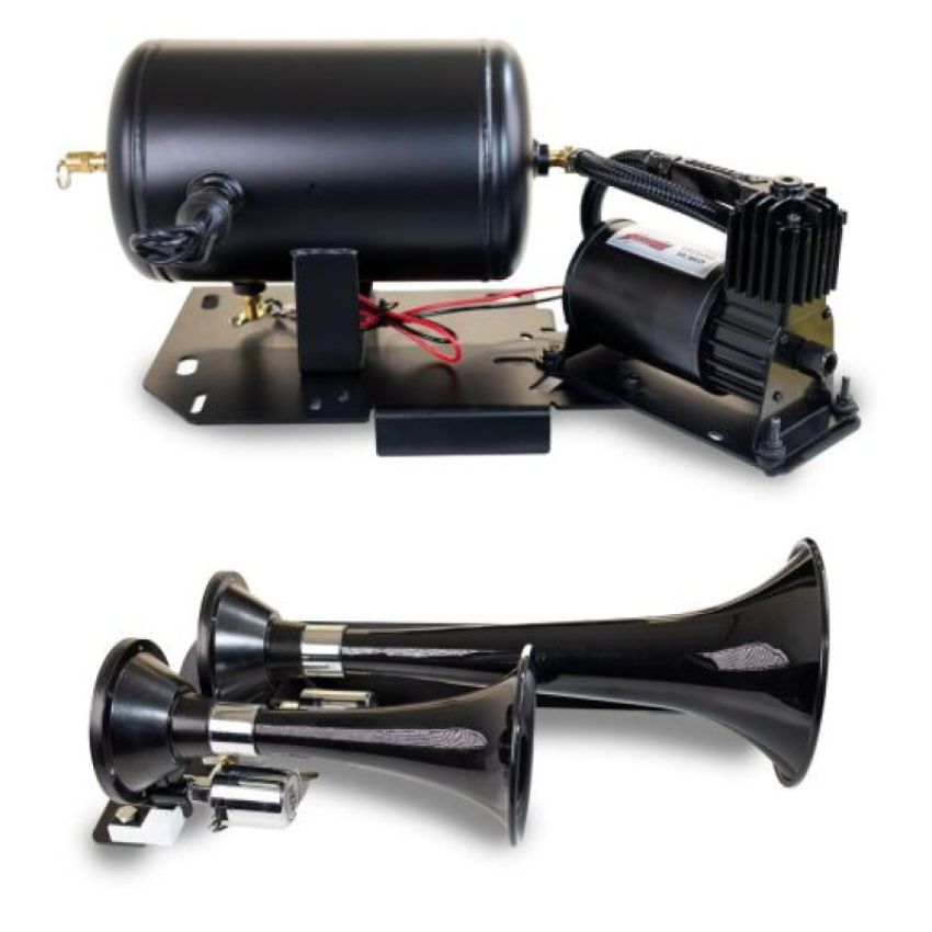 Kleinn Air Horns GMTRK-3 Kleinn 07-18 Chevrolet Silverado Avalanche Onboard Air System w/220 Horns