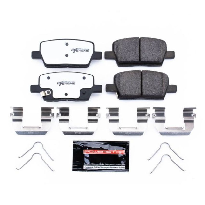 PowerStop Z26-1914 PowerStop - Z26 Performance Carbon-Fiber Ceramic Brake Pads with Hardware Kit