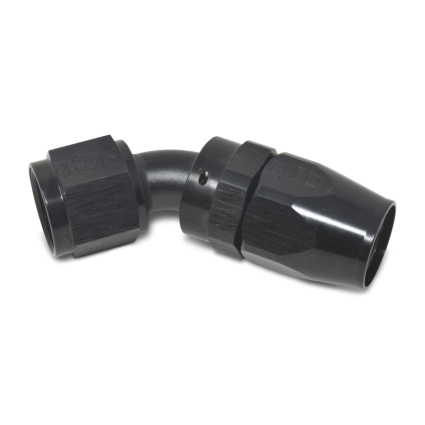 RUSSELL RUS610125 #12 45 Deg Hose End Black