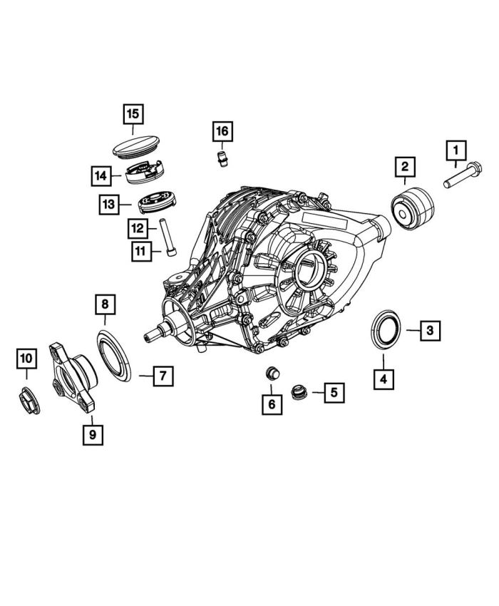 Mopar Axle Mount 4578084AC