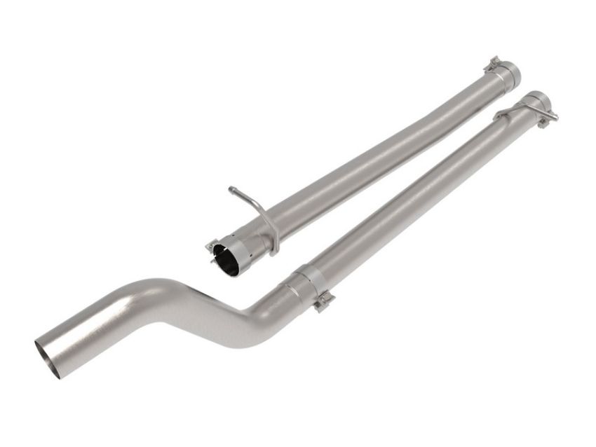 aFe Power 49C32085NM Vulcan Series 3 IN 304 Stainless Steel Muffler Delete Pipe