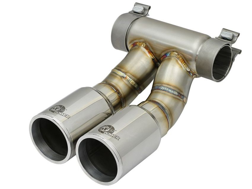 aFe Power 49C36413-P MACH Force-Xp 304 Stainless Steel OE Replacement Exhaust Tip Polished