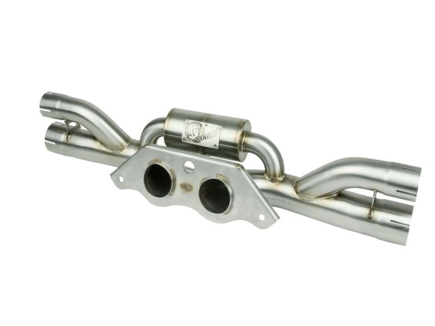 aFe Power 49C36434 MACH Force-Xp 304 Stainless Steel Secondary Muffler Delete Pipe
