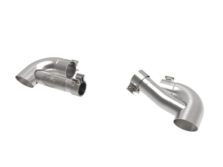 aFe Power 49C38102-H MACH Force-Xp 304 Stainless Steel OE Replacement Exhaust Tips Brushed