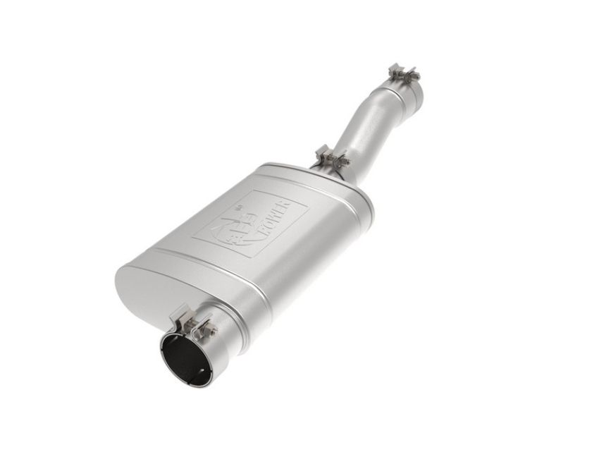 aFe Power 49C44121 Apollo GT Series 409 Stainless Steel Muffler Upgrade Pipe