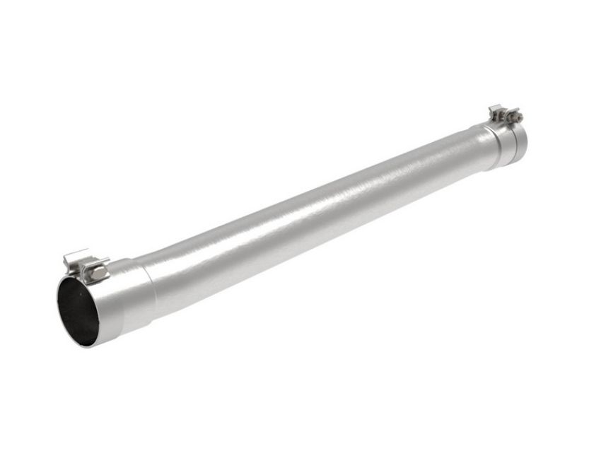 aFe Power 49C44137NM Apollo GT Series 409 Stainless Steel Muffler Delete Pipe