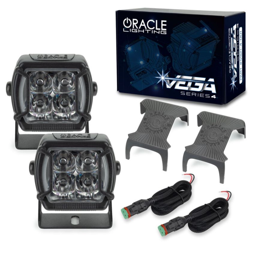 Oracle Lighting 5921-4-001 VEGA Series 4 LED Light Pod Spotlights