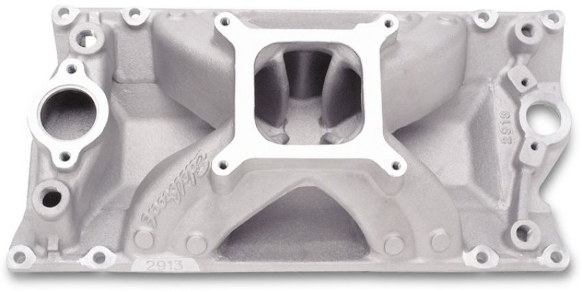 EDELBROCK EDE2913 SBC Super Victor Manifold - Vortec 262-40