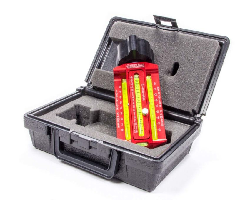 QUICKCAR RACING PRODUCTS QRP56-830 Caster Camber Gauge with Case & Magnetic Adapter