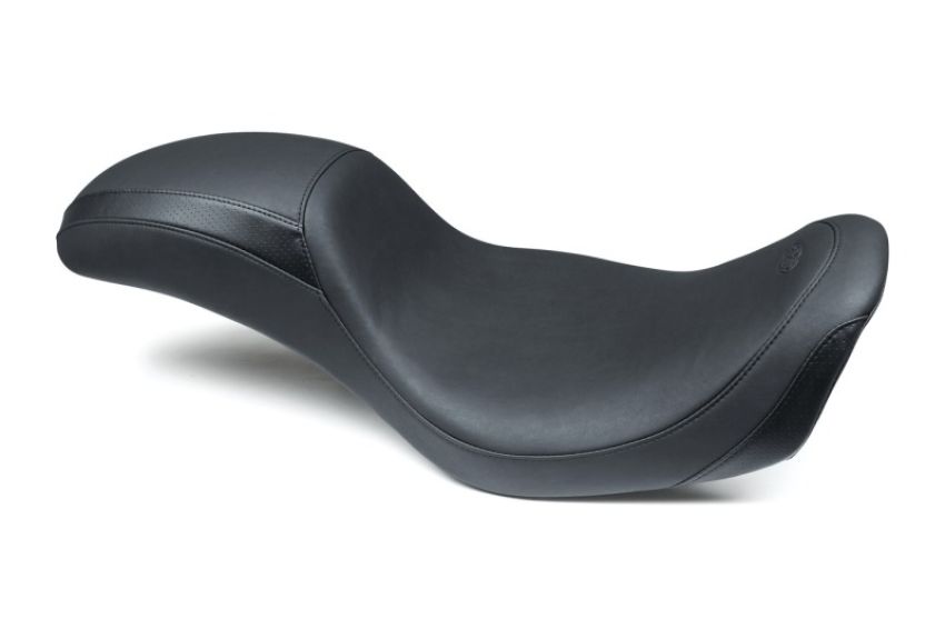 Mustang Motorcycle 75647 Mustang 06-17 Harley Dyna Hightail Fastback 1PC Seat - Black