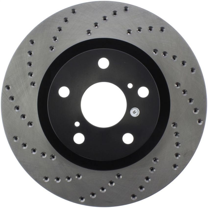 Stoptech 128.44146R Drilled Sport Brake Rotor
