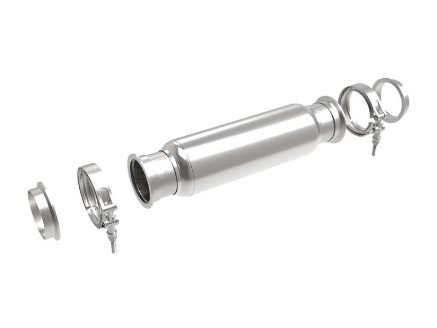 aFe Power 49M10006 MACH Force-Xp 304 Stainless Steel Resonator