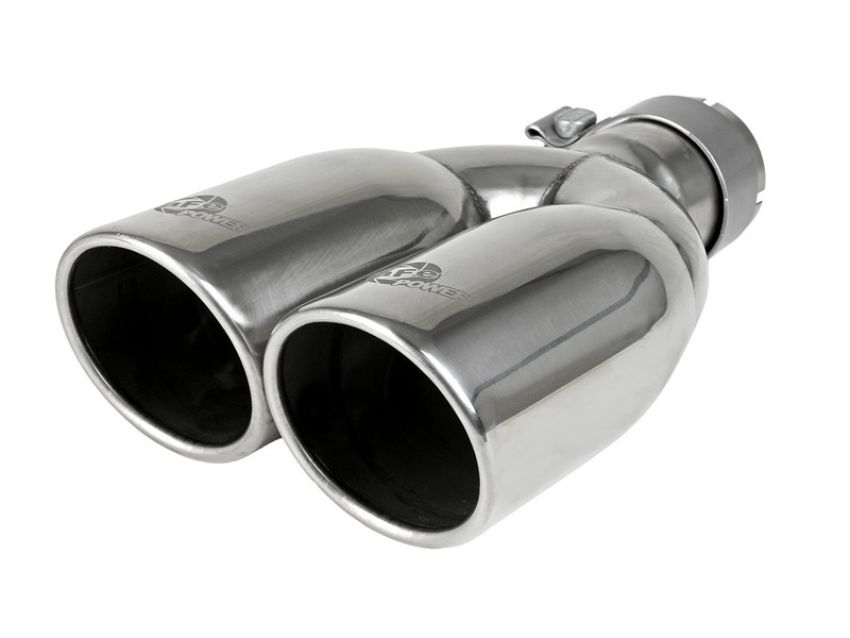 aFe Power 49T25374-P12 MACH Force-Xp 304 Stainless Steel Clamp-on Exhaust Tip Polished