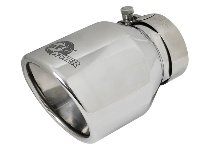 aFe Power 49T25404-P06 MACH Force-Xp 304 Stainless Steel Clamp-on Exhaust Tip Polished