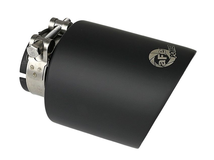 aFe Power 49T25454-B072 MACH Force-Xp 304 Stainless Steel Clamp-on Exhaust Tip Black Velvet