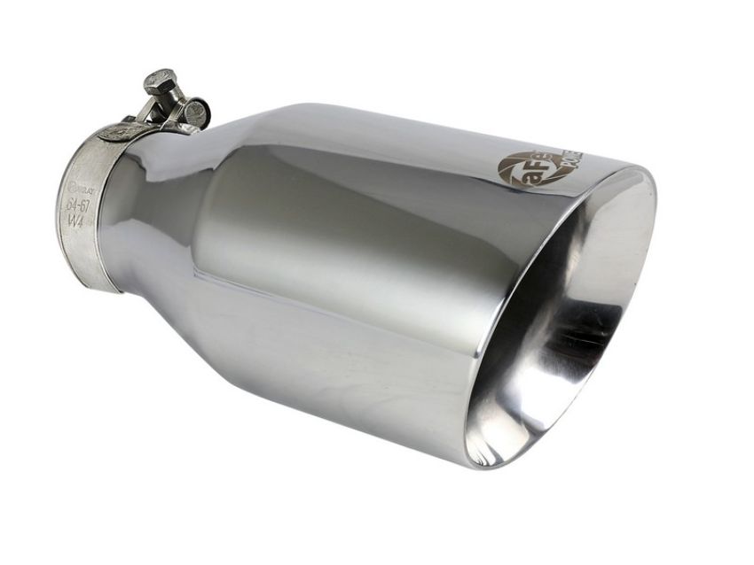 aFe Power 49T25454-P091 MACH Force-Xp 304 Stainless Steel Clamp-on Exhaust Tip Polished