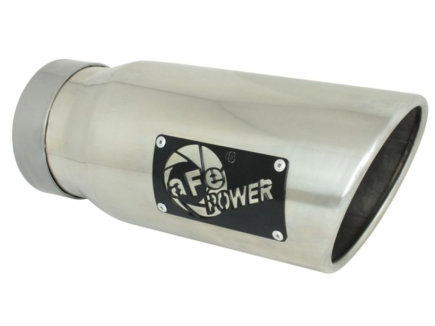 aFe Power 49T40501-P12 MACH Force-Xp 304 Stainless Steel Clamp-on Exhaust Tip Polished