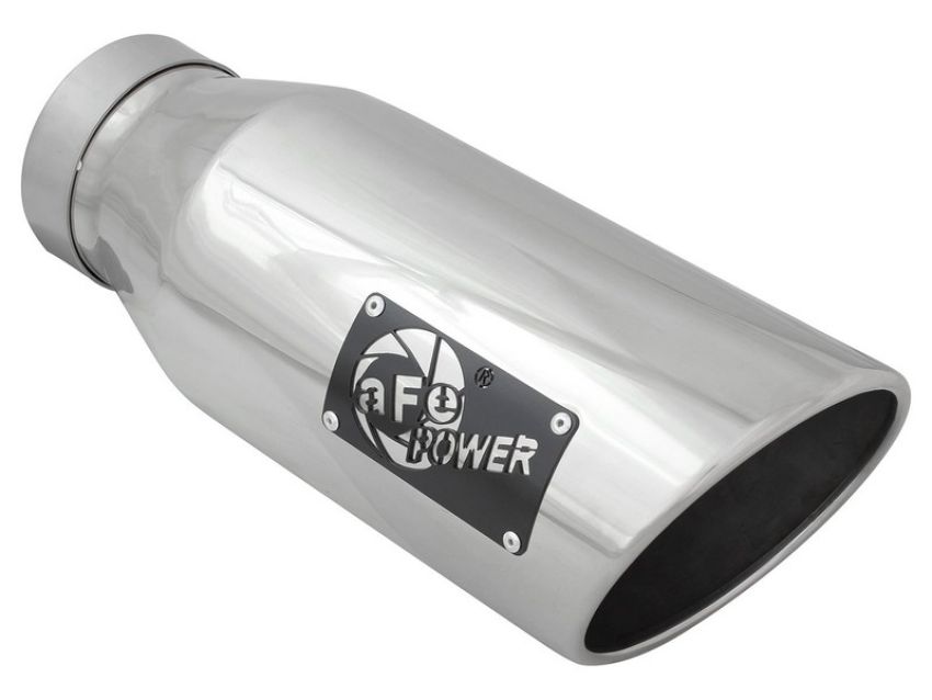 aFe Power 49T40601-P15 MACH Force-Xp 304 Stainless Steel Clamp-on Exhaust Tip Polished