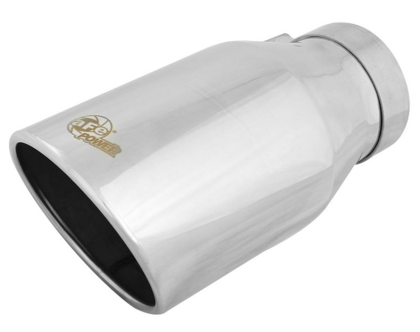 aFe Power 49T40604-P12 MACH Force-Xp 304 Stainless Steel Clamp-on Exhaust Tip Polished
