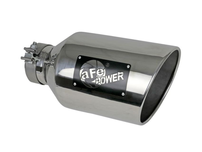 aFe Power 49T40801-P15 MACH Force-Xp 304 Stainless Steel Clamp-on Exhaust Tip Polished