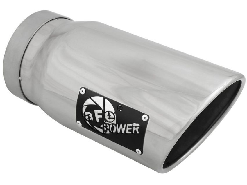 aFe Power 49T50601-P12 MACH Force-Xp 304 Stainless Steel Clamp-on Exhaust Tip Polished