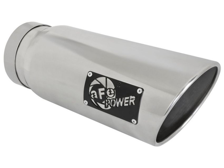 aFe Power 49T50601-P15 MACH Force-Xp 304 Stainless Steel Clamp-on Exhaust Tip Polished