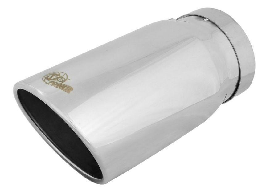 aFe Power 49T50604-P12 MACH Force-Xp 304 Stainless Steel Clamp-on Exhaust Tip Polished