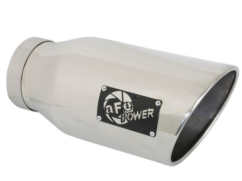 aFe Power 49T50701-P15 MACH Force-Xp 304 Stainless Steel Clamp-on Exhaust Tip Polished