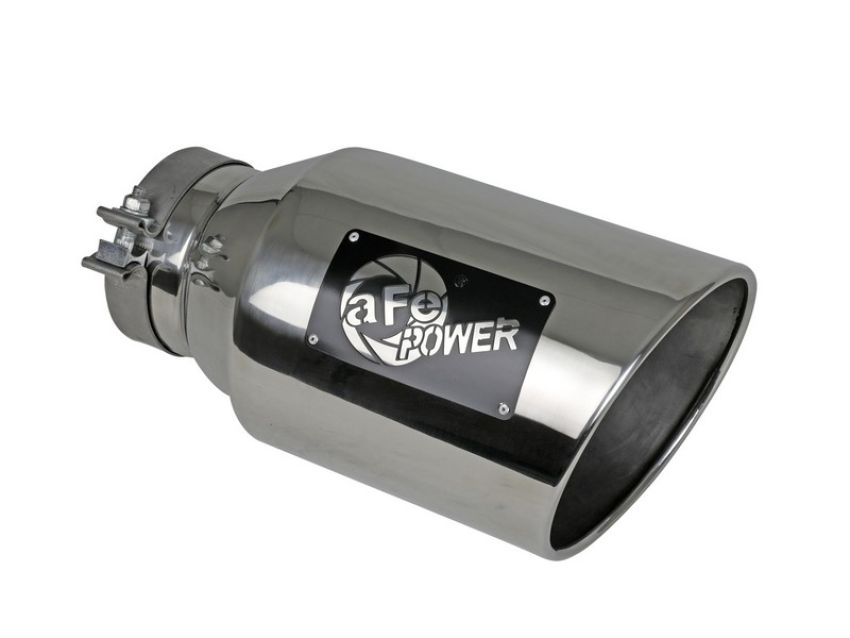aFe Power 49T50801-P15 MACH Force-Xp 304 Stainless Steel Clamp-on Exhaust Tip Polished