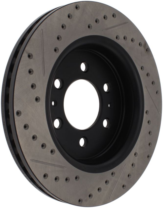 Stoptech 127.65119L Slotted & Drilled Sport Brake Rotor