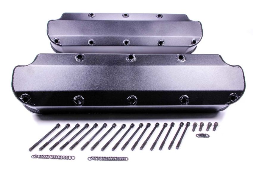 PRW INDUSTRIES, INC. PQX4036007 Billet Alm. Valve Covers Dodge Magnum 5.2/5.9L